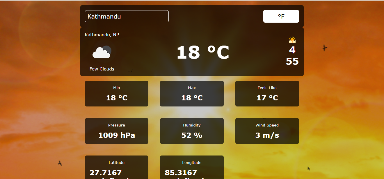 Weather Forecasting